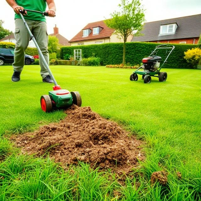 Lawn Aeration and Scarification