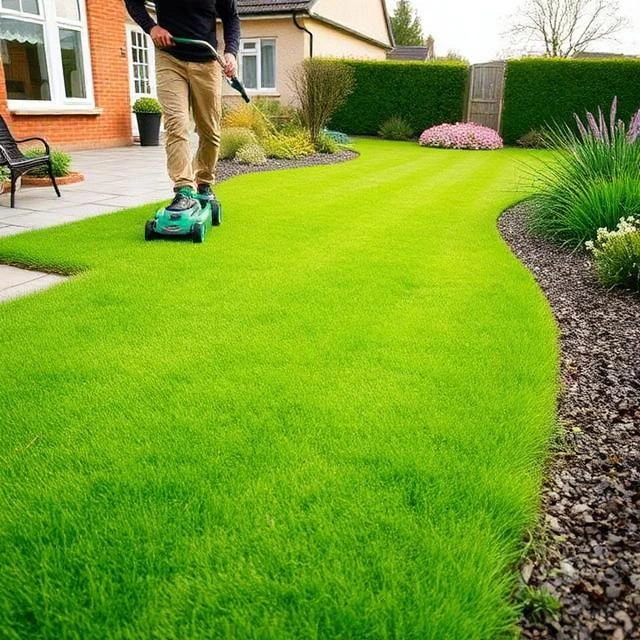 Regular Mowing Edging and Trimming