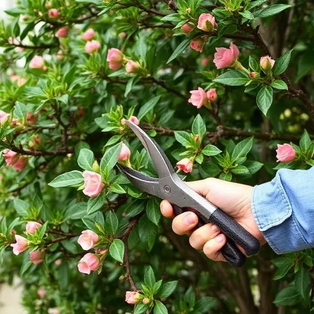 Shrub Pruning for Healthy Growth