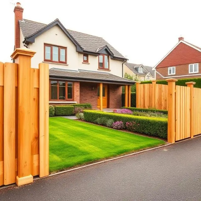 Timber Fencing Improved Kerb Appeal and Property Value
