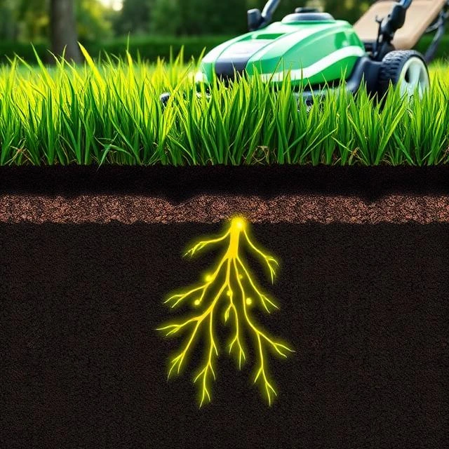 Better Nutrient Absorption For Lawn Mowing