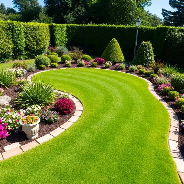 Maintaining Structured Garden Borders